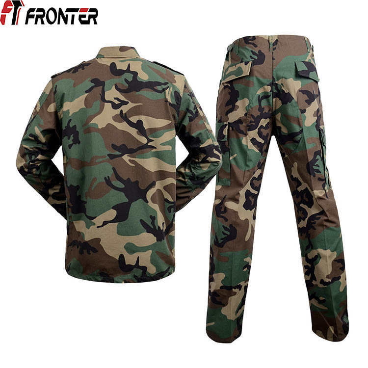Polyester Army BDU Camouflage Uniform
