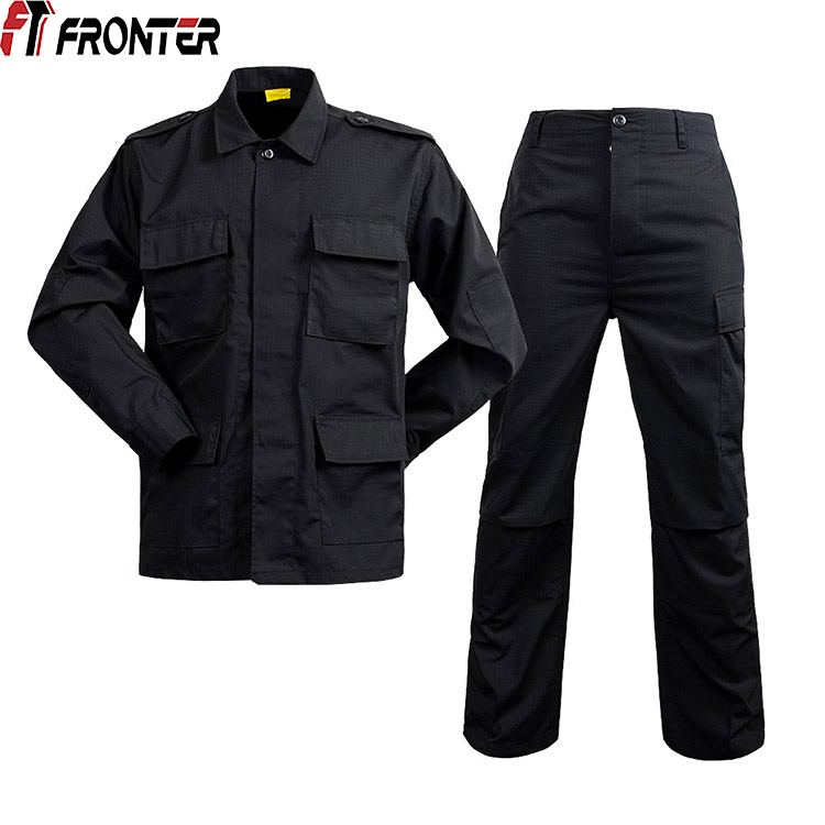 Te Uniform BDU Tactical Black