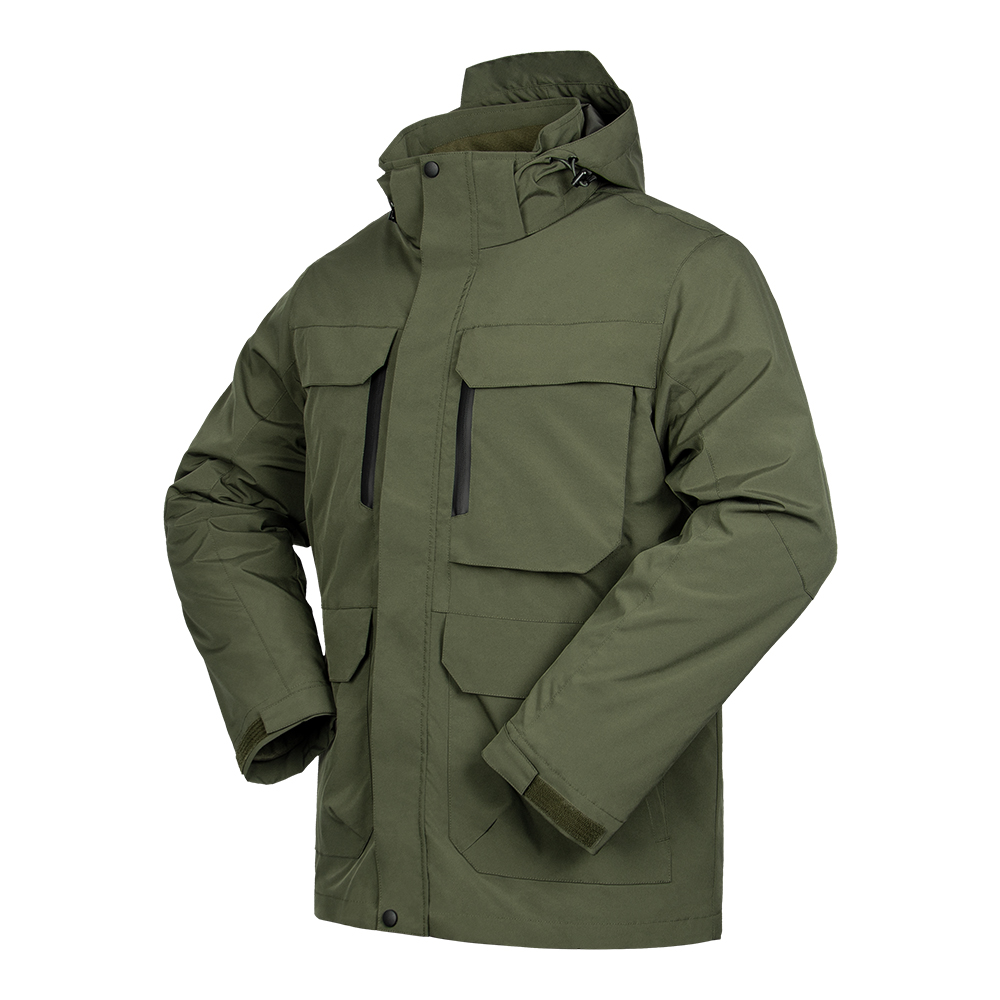 Army Green 3 in 1 Outdoor Military Jacket