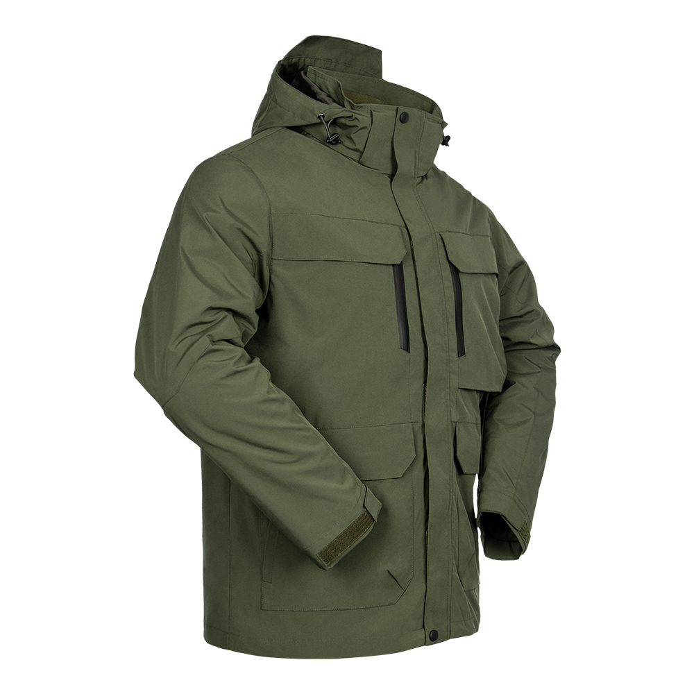 Army Green 3 in 1 Outdoor Military Jacket