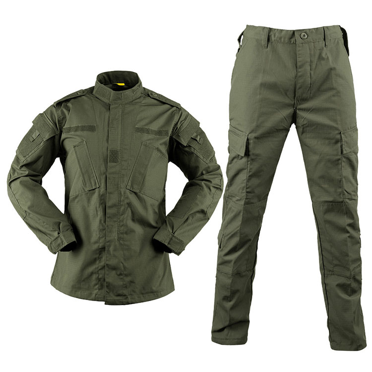 Army Green Military Uniform-tilpasset