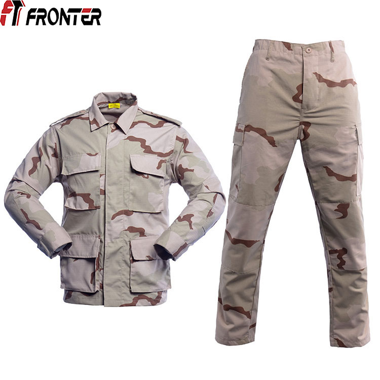 Desert 3 Colour Camouflage Army Uniform