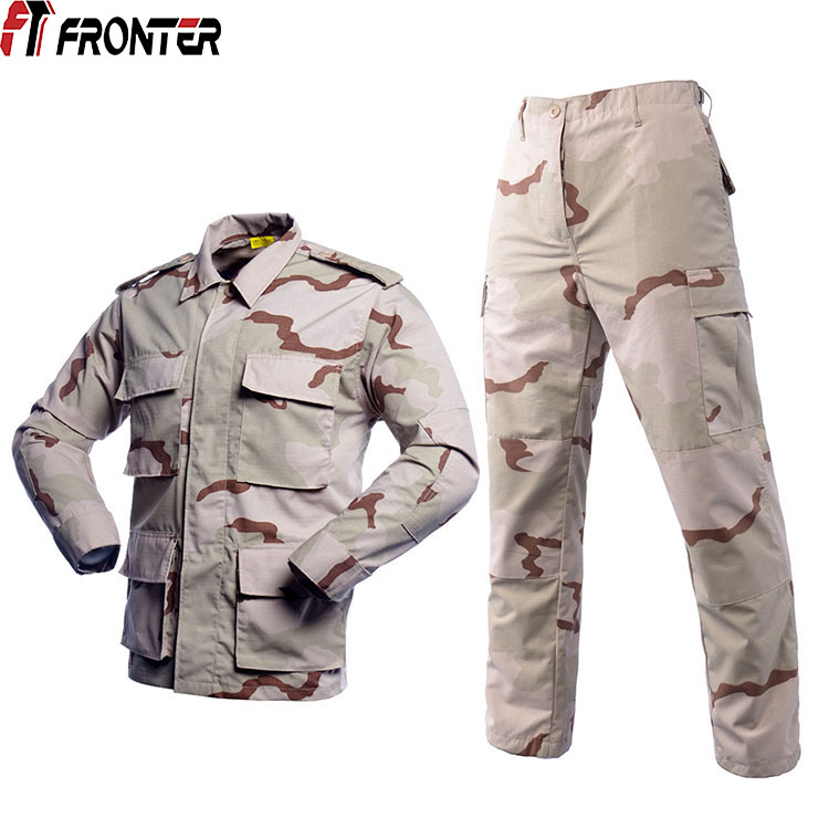 Desert 3 Color Camouflage Army Uniform