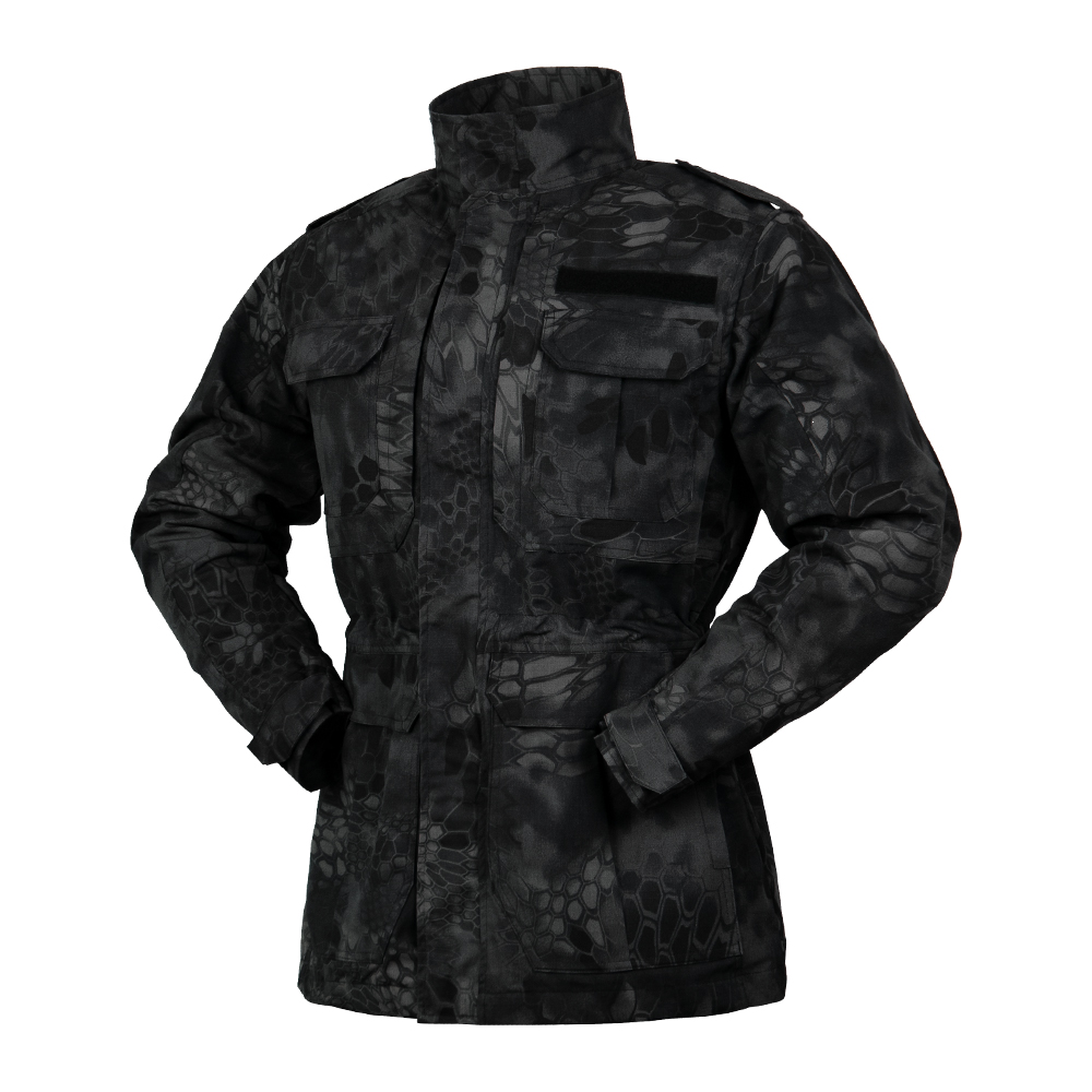 Black Python Outdoor Military Jacket