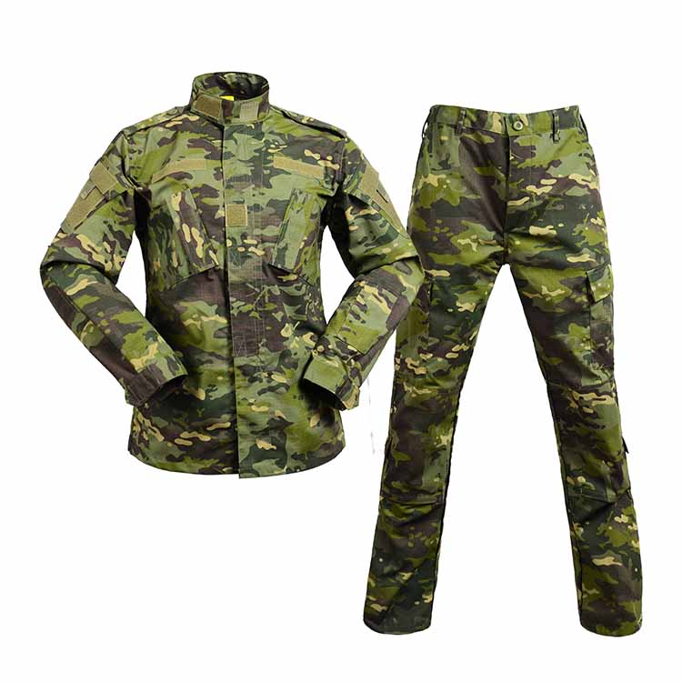 Groen Multicam Militêre Uniform