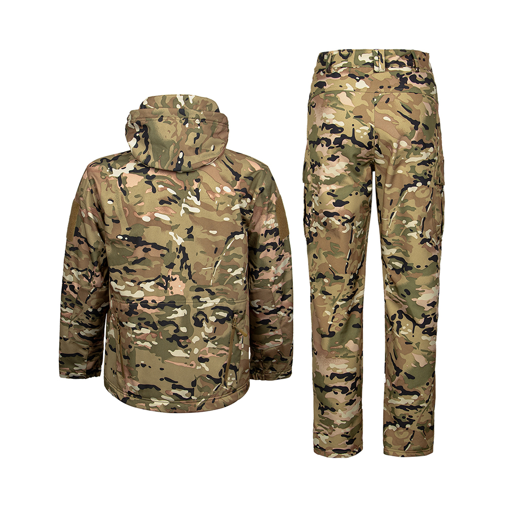 CP Soft Shell Suit Zip and Side