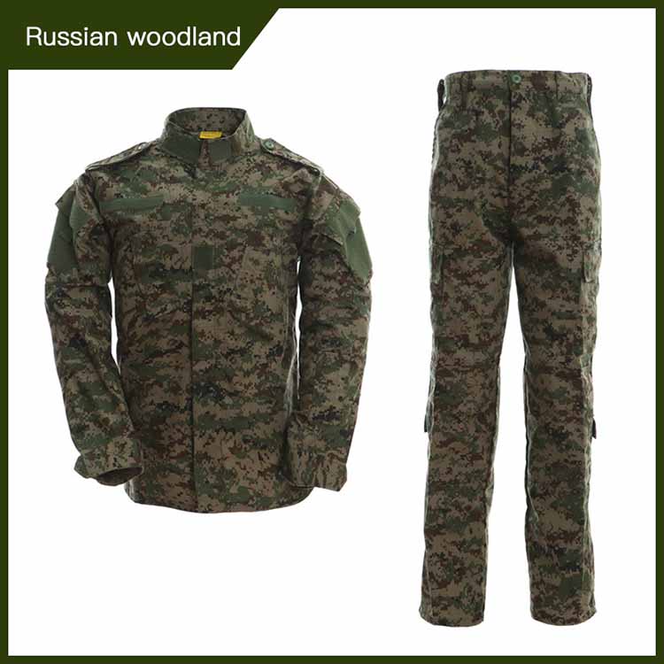 Rusa Jungle Camo Army Uniform