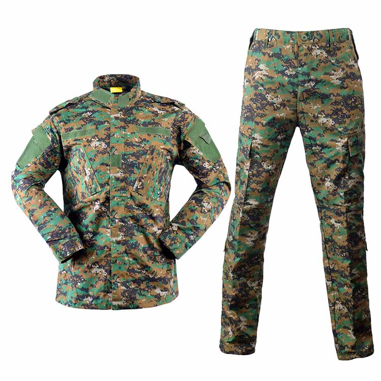Îmbrăcăminte militară digitală Woodland-personalizată