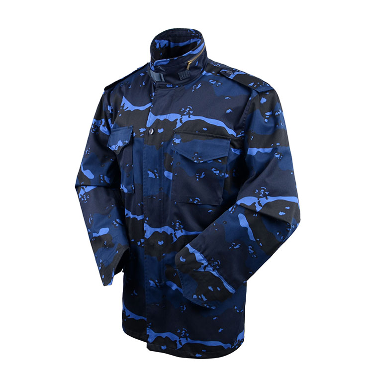 Four color ocean Nylon/Cotton M65 Jacket
