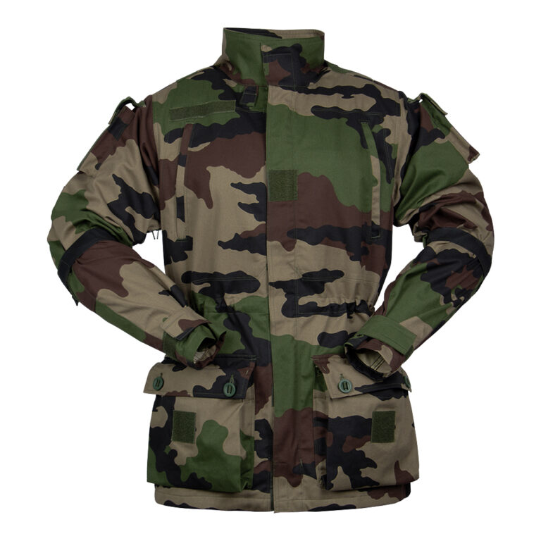 I-French Jungle Camouflage F2 Military Uniform