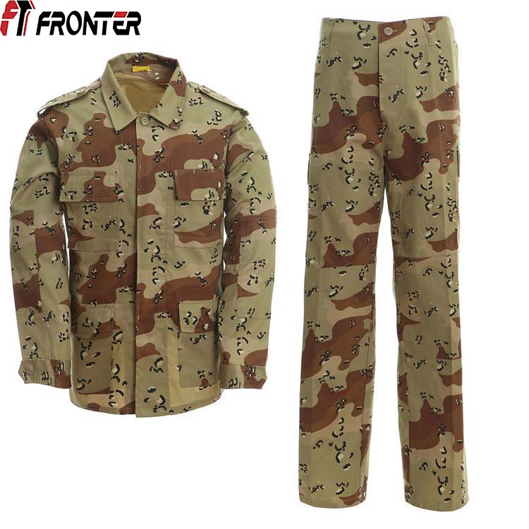 6 Umbala wasentlango Camouflage BDU Uniform(Customized)