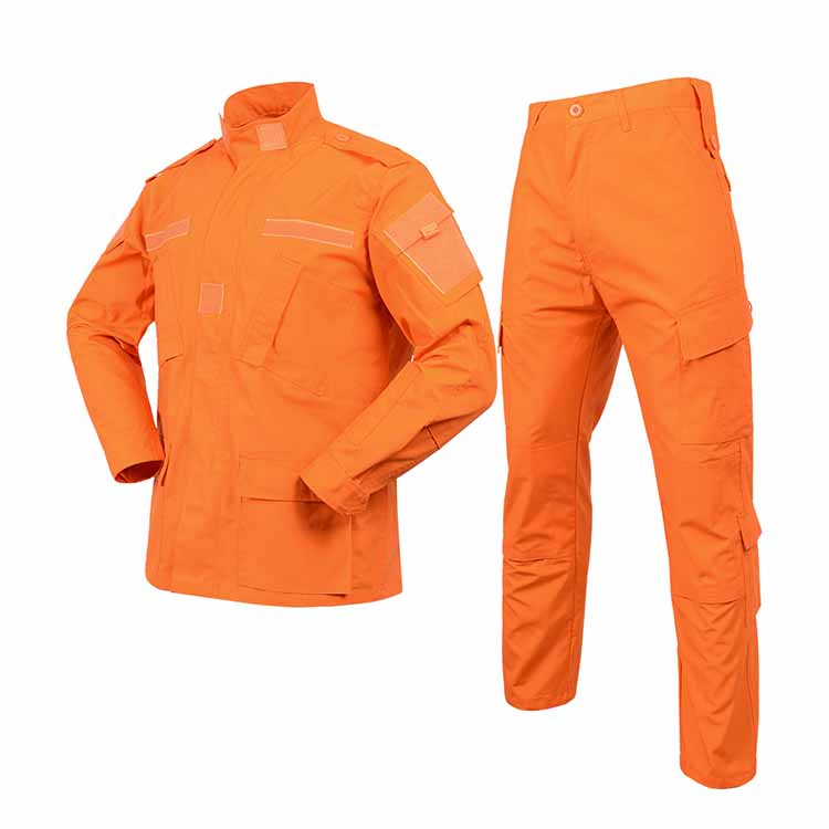 Orange Military Uniform