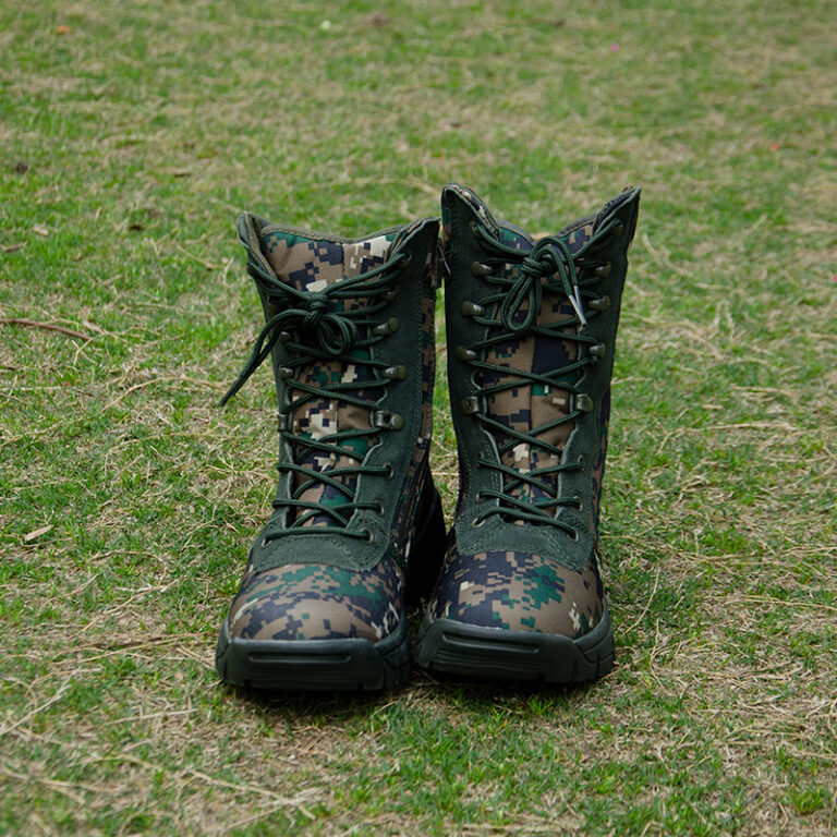 Pu elo Non-isokuso Tactical Boot