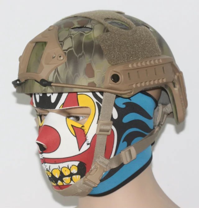 Tactical Helmet Full Face Protective Mask