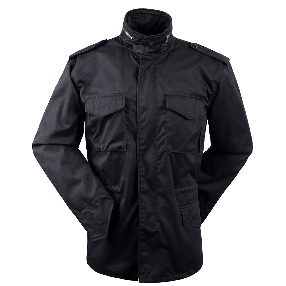 Waterproof Black M-65 Field Parka Jacket