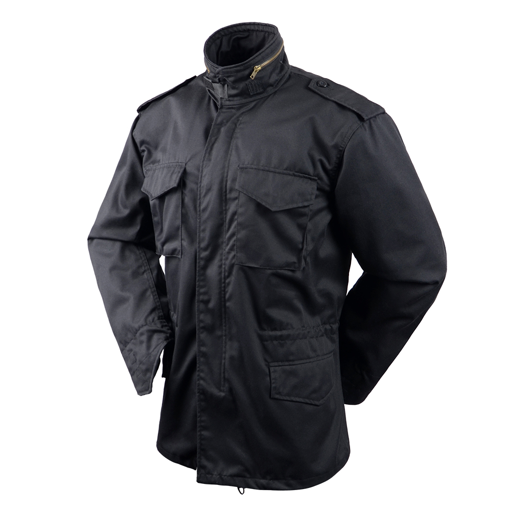 Waterproof Black M-65 Field Parka Jacket