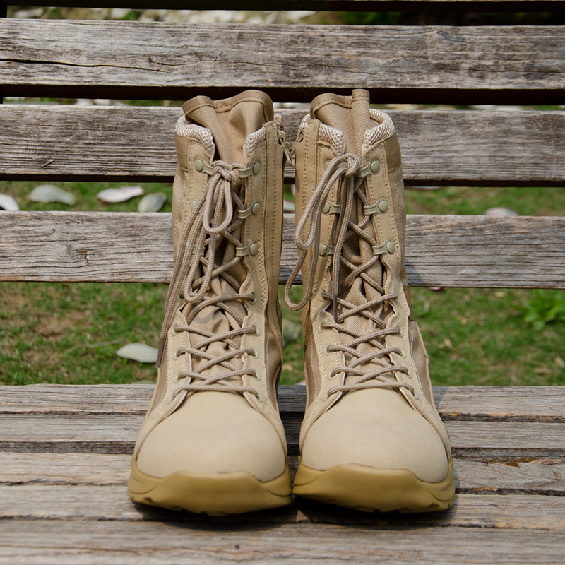 Wear-Resistant And Elastic Tactical Boot