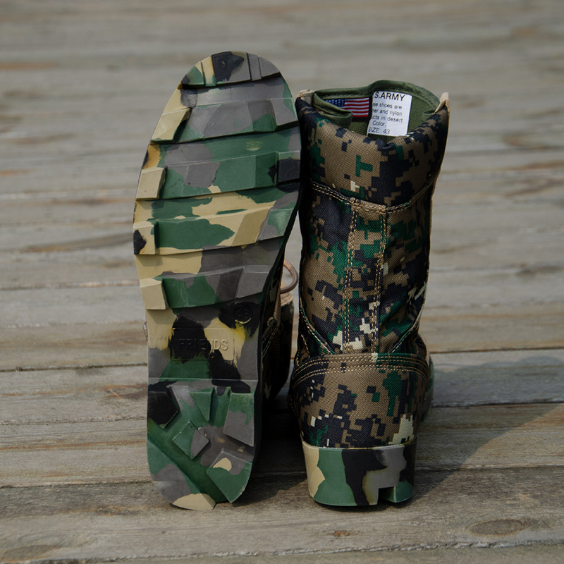 Wear-Resistant Tactical Boot