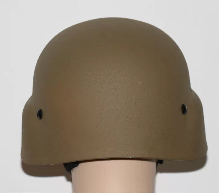 Combat Helmet With Mich Lanyard