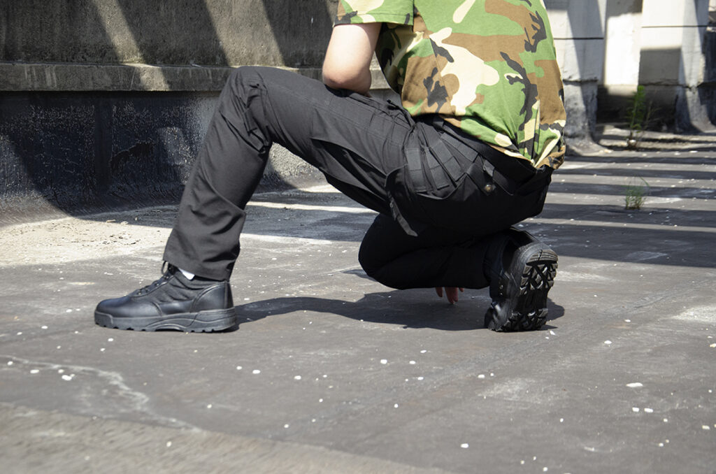 Black Intruder Tactical Trousers