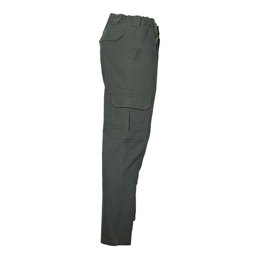 Dark Green Casual Pants