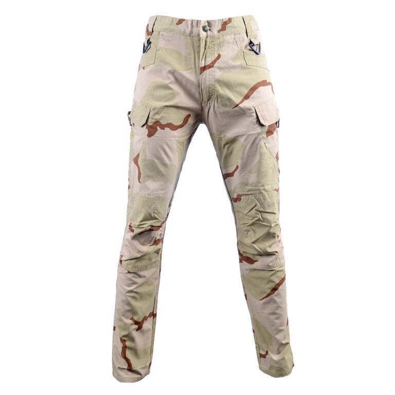Pantaloni tattici Tri-Color Desert Camouflage IX7