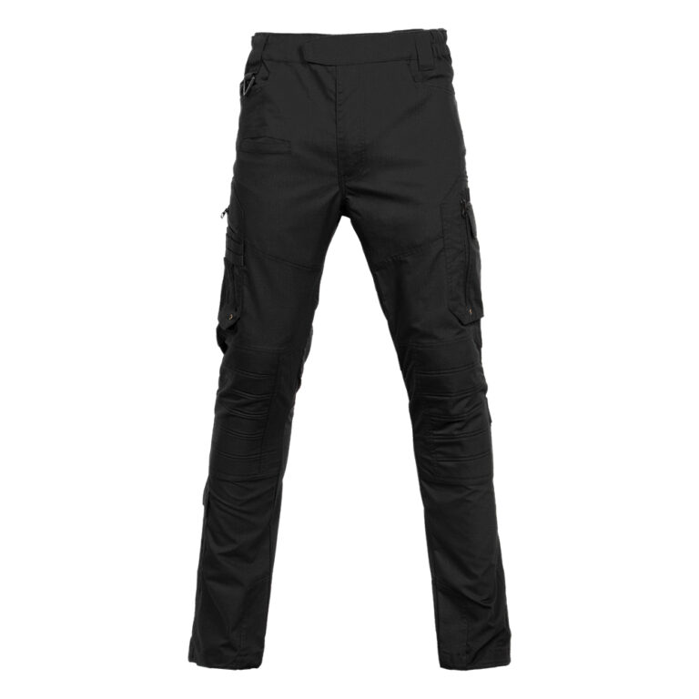 Itim na Defender Tactical Trousers