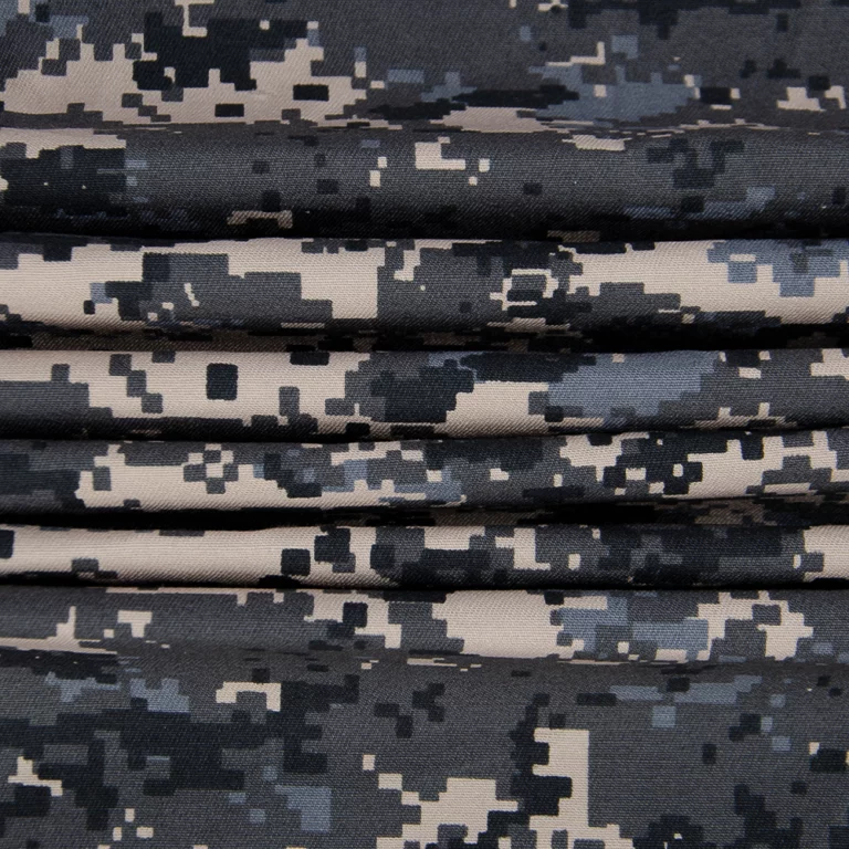 Anpassad kamouflagefärg_Fabric_Supplier-Customized-Builder