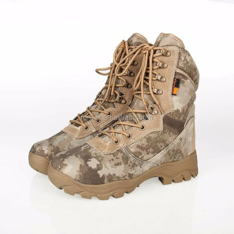 High-Performance Hunting Camouflage Tactical Boots para sa mga Panlabas na Aktibidad