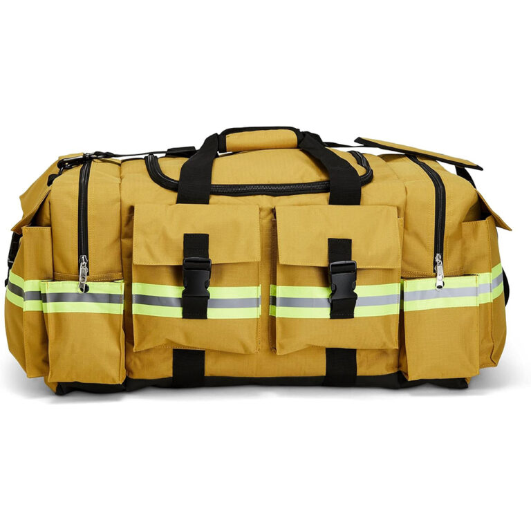 Ripstop Waterproof Firefighter Gear Bag for Emergency First Aid | Premium Rescue Turnout Bag