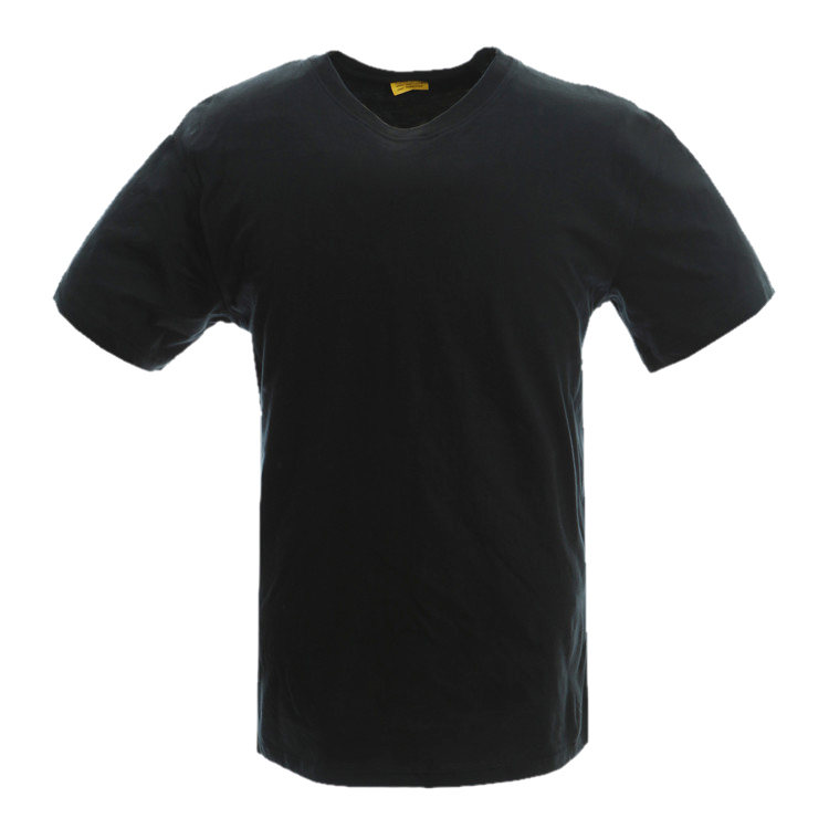 All-Cotton Black Combat T-shirts