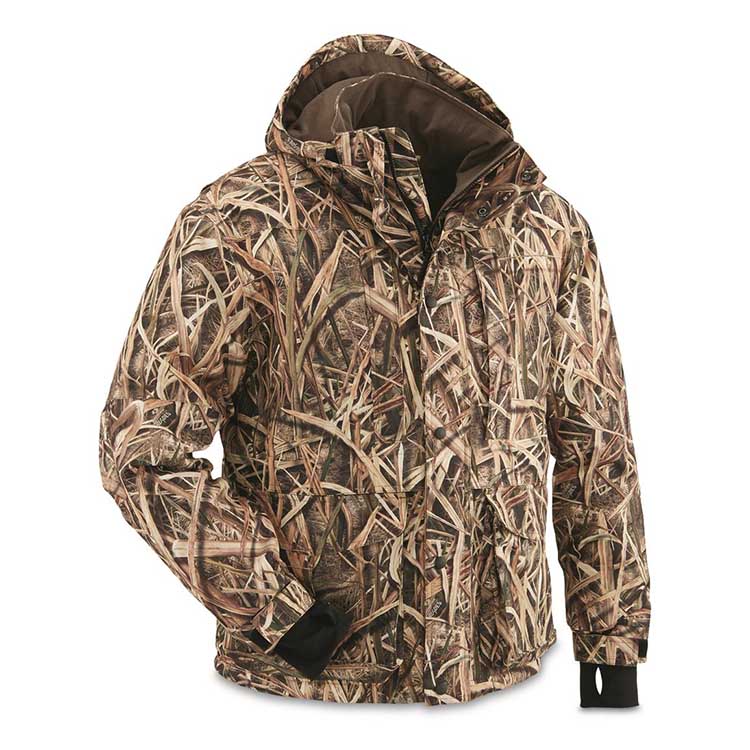 Insulated Warm Duck Hunting Clothes – Camo Hunting Jacket for Cold Weather