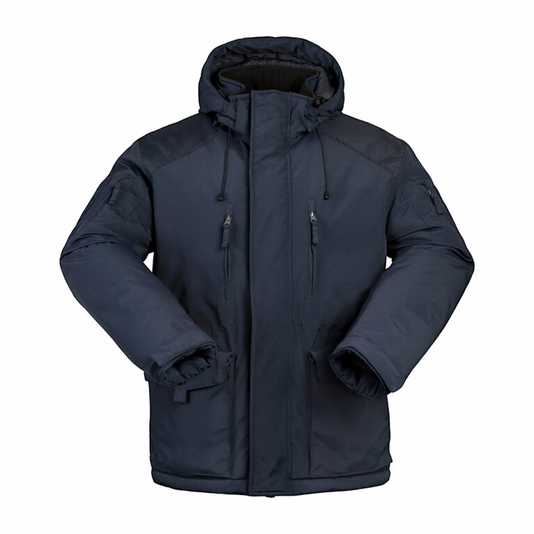 Dark Blue Tactical Outdoor Cotton Jacket