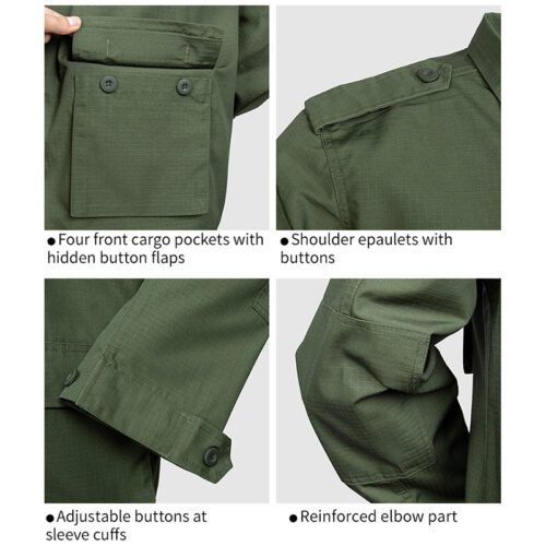 BDU Uniform Wholesale | Camouflage Battle Dress for Military & Outdoor - Image 5