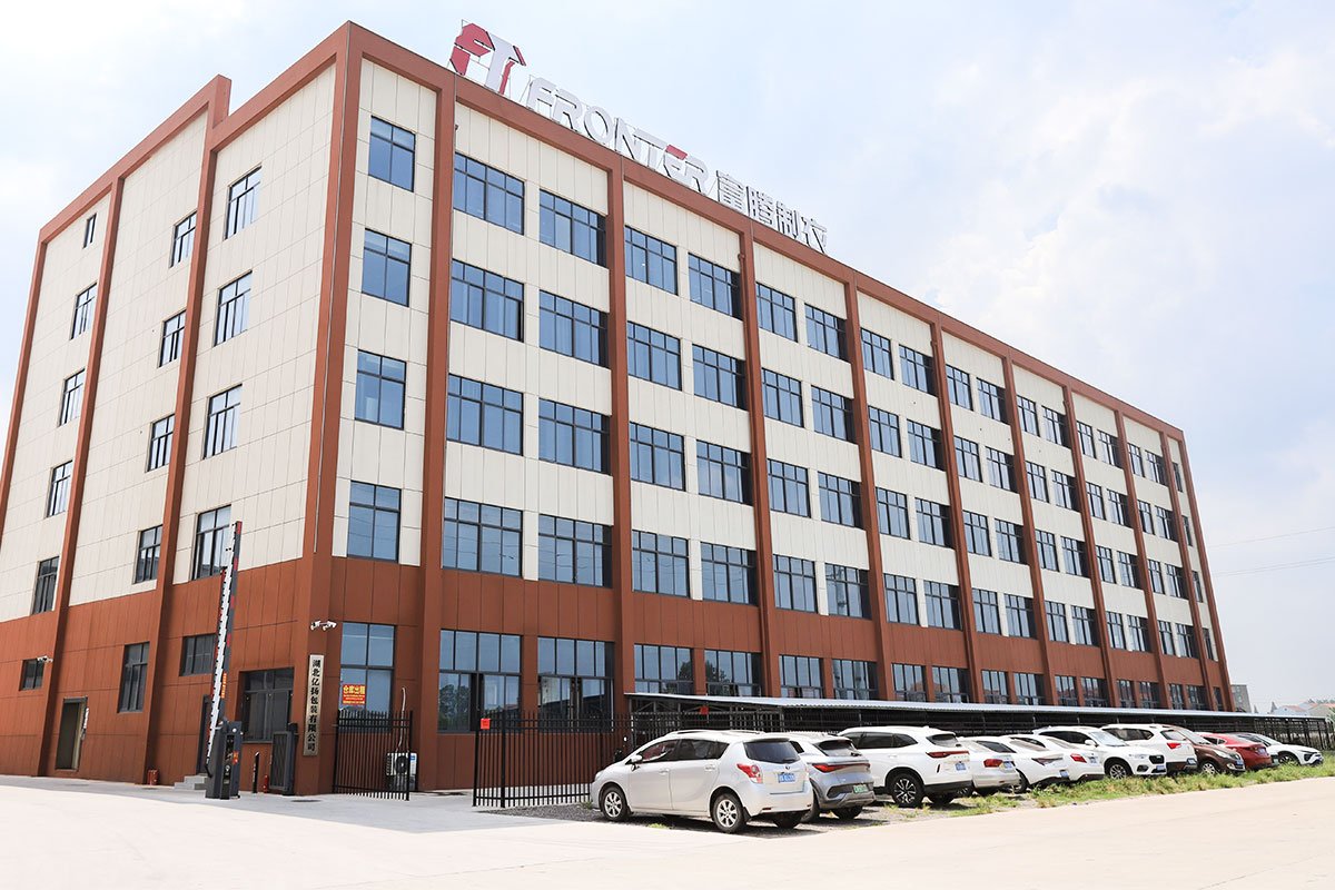 Fronter company headquarters and factory building - manufacturer of military uniforms, camouflage fabrics and outdoor gear