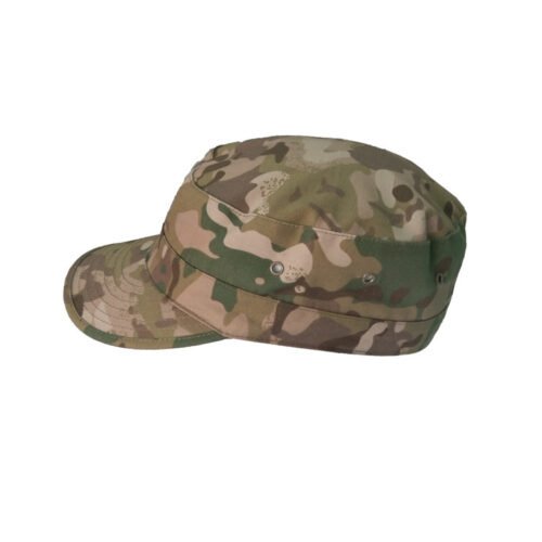 Multicam tactical military cap with breathable eyelets and durable ripstop fabric. Ideal for army, tactical units, and outdoor OEM/ODM orders.