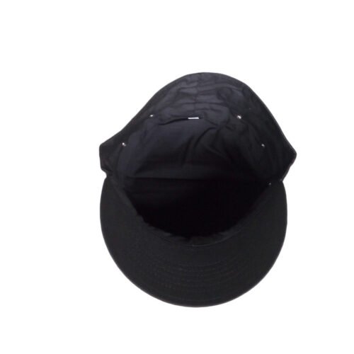 Close-up view of the military cap interior showing reinforced stitching, sweatband, and comfortable inner lining for professional tactical use.