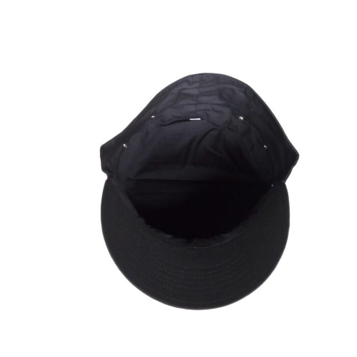 Close-up view of the military cap interior showing reinforced stitching, sweatband, and comfortable inner lining for professional tactical use.