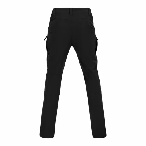 Tactical Cargo Pants Black – Rear View Functional Fit