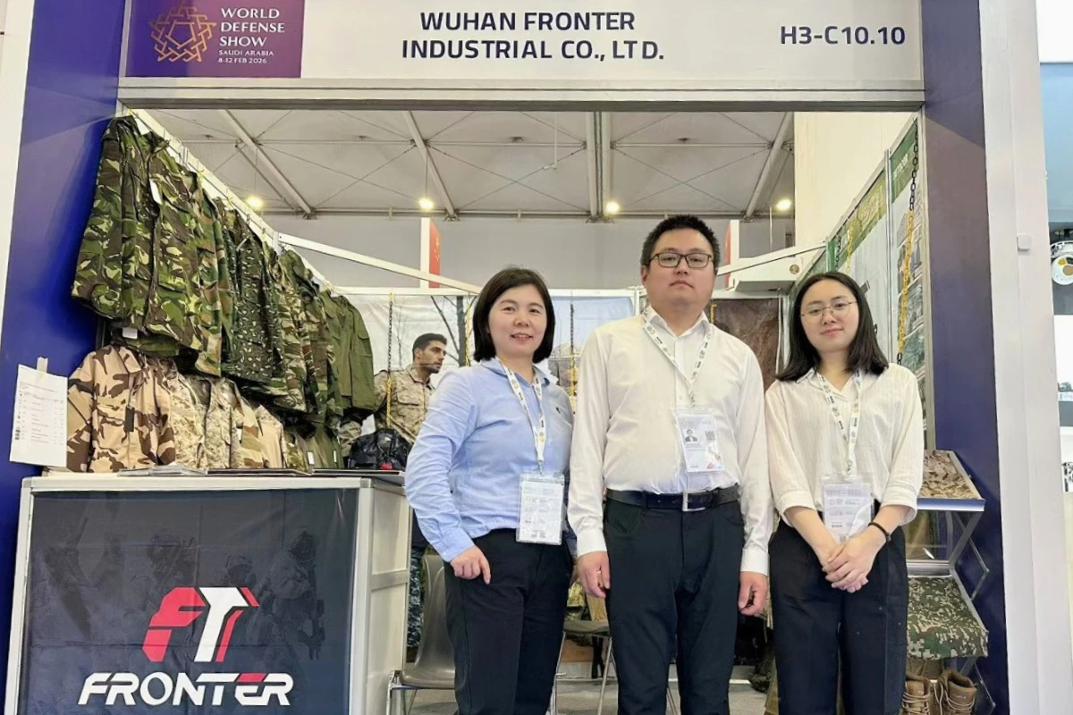 Military uniform manufacturer booth at World Defense Show 2026 Hall 3 Stand C10.10