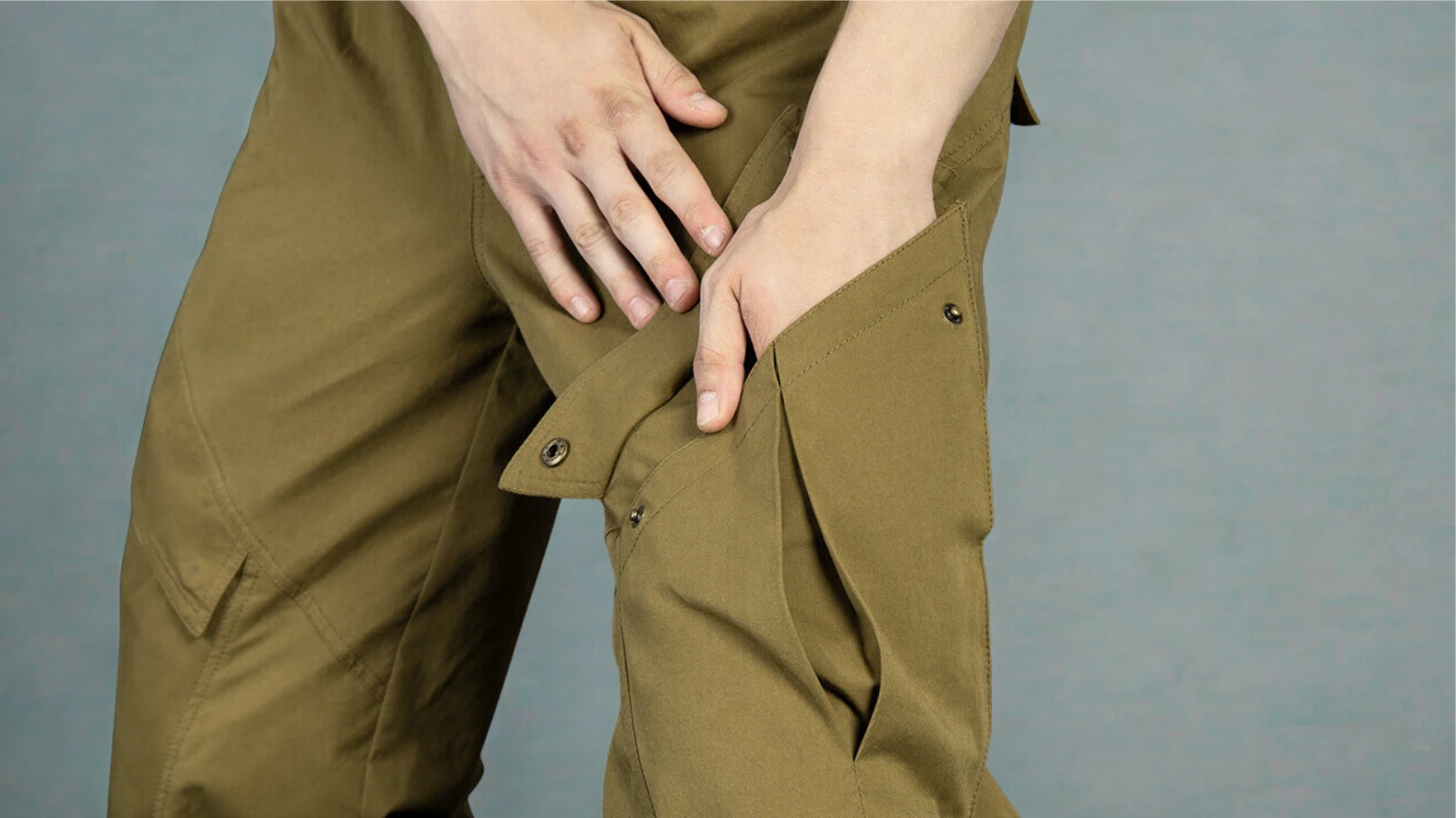 wholesale tactical cargo pants pocket detail OEM bulk production